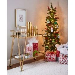 Theresa Bar Cart Gold -Elegance Barware 904278c7 a473 4a9d af17 369c190e7866