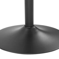 Wyatt Adjustable Height Swivel Stool - 17"d X 17"w X 42.13"h - Single - Distressed Black - Bar Height -Elegance Barware 906ec73e decd 4e1f a4ff a4ef5279f945