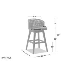 Jennifer Taylor Home Davidson Faux Leather Swivel Low Back Counter And Bar Stool - Set Of 2 - Vintage Black Brown Faux Leather - Bar Height -Elegance Barware 92e88d8e 5ea1 43eb 9e88 ff068d1e7fdb