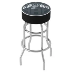 NBA Padded Swivel Bar Stool - Fade - 20" X 20" X 31" - Portland Trail Blazers -Elegance Barware 93b224a9 337d 41e7 ad56 55d0fb9e647a