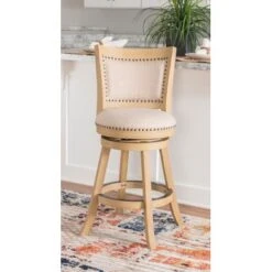 Sylvia Counter Stool Gray -Elegance Barware 93d00edf 2f0f 4450 9e55 3fcd1fbf3892