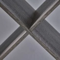 Birny Mid-Century Modern Wood Wine Shelf Cabinet By Christopher Knight Home - 40.00" L X 11.75" W X 32.00" H - Grey -Elegance Barware 9795d442 36be 4a2a b479 db648c6eb0ac