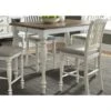 Liberty Cumberland Creek Nutmeg And White 54x54 Gathering Table - Cumberland Creek NutmegWhite 54x54 Gathering Table