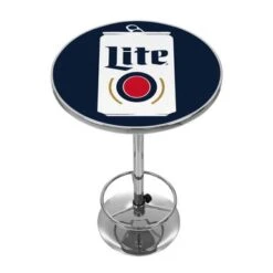 Miller Lite Chrome Pub Table - Minimalist Can - Minimalist Can -Elegance Barware 9cee4aaa 2f33 4abb 8594 1cf7abd0fc2c