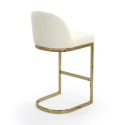 Silver Orchid Boardman PU Leather Bar Stool/Counter Stool Chair - Navy - Bar Height -Elegance Barware 9e008409 a7c0 4f1a 89ad 06c4c61fca82