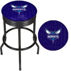 NBA Black Ribbed Bar Stool - City - Los Angeles Lakers -Elegance Barware 9fb5aec3 ec77 46bd 8f0a af69d796e00a