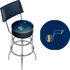 NBA Swivel Bar Stool With Back - City - 20" X 20" X 41.75" - Philadelphia 76ers -Elegance Barware NBA Swivel Bar Stool with Back City a5f8e585 5941 4adc b69e d6a6a536a339 1000