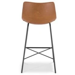Poly And Bark Paxton 24" Counter Stool (Set Of 2) - Brown -Elegance Barware a084bcf1 f538 4a65 b622 694678d59c69