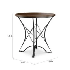 Carbon Loft Johansson Counter Height Pub Table Set - 5-Piece Set -Elegance Barware a2877761 8e36 4d90 b86a 65fcd33bf107