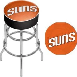 NBA Padded Swivel Bar Stool - Fade - 20" X 20" X 31" - Portland Trail Blazers -Elegance Barware a298dab6 e46c 4e14 a1ca d6fe82bab4b2