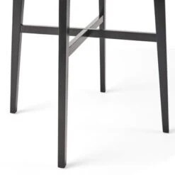 Kenilworth Modern Resin Square Bar Table By Christopher Knight Home - Gray Cement+ Black -Elegance Barware a3f4caf8 82d0 47b1 bfd8 f95205fd4048