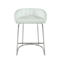 Somette Denzell Super White Starphire Glass 3-Piece Pub Set - Counter - White -Elegance Barware a3fea9ee 273b 4d43 9cdb 399cd6a9367c