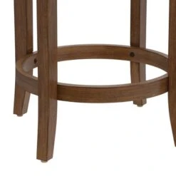 Hillsdale Furniture Brendan Wood Backless Swivel Stool, Brown Cherry - Brown Cherry - Counter Height -Elegance Barware a46b0903 4fba 4d11 9626 d0ecca216235