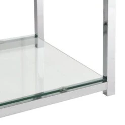 Chrome Wine Rack Silver Modern Glass Metal Frame Wine Storage - Chrome -Elegance Barware a6e6c86e 2bdb 45f0 a2ec 0261fd3cd7bc