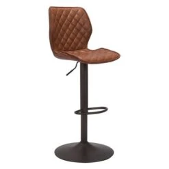 Cherry Park Bar Chair Vintage Brown & Dark Bronze - N/A - Vintage Brown/Dark Bronze