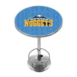 NBA Chrome Pub Table - City - Houston Rockets -Elegance Barware a7a600d4 c71a 4ad9 bde4 38f39da42535