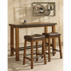 Copper Grove Hanoi Brown 30-inch Backless Bar Stools (Set Of 2) -Elegance Barware a7ec08aa 681f 4aa2 9e87 c2fc0574b75f
