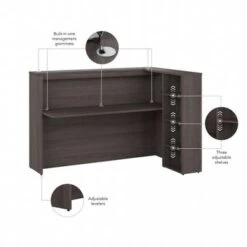 Studio C Corner Bar Cabinet By Bush Business Furniture - White -Elegance Barware a82292fb 414b 4e0f bd98 90152cd93519