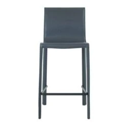 STAN Modern Leather Counter Stool - Chianti -Elegance Barware a84d7228 b53e 4d21 b9d5 e7c487061025