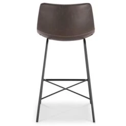Poly And Bark Paxton 24" Counter Stool (Set Of 2) - Brown -Elegance Barware ab7dcaab 9729 49f4 9db9 6c2fddf0b49a
