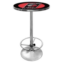 Official NBA Chrome Pub Table - Oklahoma City Thunder Nba Chrome Pub Table -Elegance Barware abfac3ca 8b24 4fed 970c 09aa133b10b1