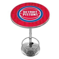 NBA Chrome Pub Table - City - Los Angeles Clippers -Elegance Barware ace2fda1 117b 4d25 b4ea fe6e873bd7f0