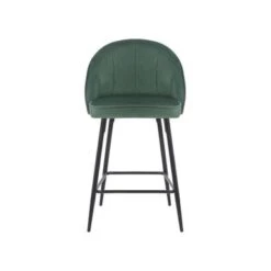 Porthos Home Freya Velvet And Metal Counter Stools (Set Of 2) - Grey -Elegance Barware aea71bbe 5ac6 456d aa35 ba73ab687bbf