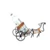 Moose-Drawn Sleigh Ride Wine Holder - Multi -Elegance Barware b322cf98 4e44 4857 92b9 e60b810077cc