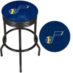 NBA Black Ribbed Bar Stool - City - Pheonix Suns -Elegance Barware b3db9b5e 94df 4022 a385 b8e9b3bc1906