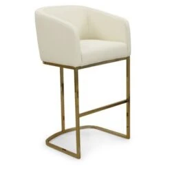 Silver Orchid Bonner Upholstered Stool - Green - Bar Height -Elegance Barware b5d3ac54 43a4 43e6 ab84 9d44032fed2a