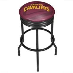 NBA Black Ribbed Bar Stool - Fade - Los Angeles Clippers -Elegance Barware b8915a95 8332 45d9 80d9 676d3344abe2