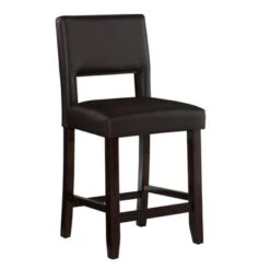 Odessa Counter Stool Brown -Elegance Barware b9062cfc 1dc6 4f1c 8217 7b3ac470c06b