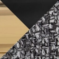 Silver Orchid Vallberga 30" Fixed-Height Bar Stool With Metal Base & Round Gold Footrest (Set Of 2) - Cream Noise Fabric/Black Metal Base -Elegance Barware ba6116a9 c777 4ff1 be67 21fe61120d47