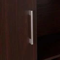 Lochner 15-Bottle Wine And Bar Cabinet By Christopher Knight Home - Sonoma Gray Oak + Black -Elegance Barware bc0db23c b99d 4522 9f19 0d3039c17150