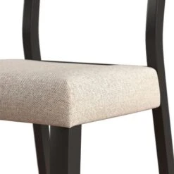 Hillsdale Furniture Knolle Park Wood Counter Height Stool, Set Of 2, Black - 38.5H X 19W X 23.75D - Black And Taupe - Counter Height -Elegance Barware bc44680c bbed 4501 a54c 042178048e15