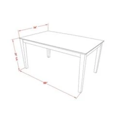 East West Furniture Solid Wood 5-piece Counter-height Dining Table Pub Set - A Table And Chairs (Seat's Type Options) - CAPB5H-OAK-W -Elegance Barware bca75c16 6045 4820 9b0b 578aa6822c99