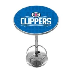NBA Chrome Pub Table - City - Houston Rockets -Elegance Barware c194b414 6c0f 498a b368 ade70e1ce270