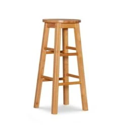 The Gray Barn Cackleberry Basic Stationary Backless Bar Stool - Greywash -Elegance Barware c279e133 3a3d 4292 8888 ef555b9d9343