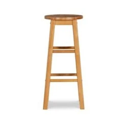 The Gray Barn Cackleberry Basic Stationary Backless Bar Stool - Greywash -Elegance Barware c2dd09ea ac3d 446a a448 e384555f07ec