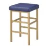 OSP Designs 26 Inch Gold Backless Stool - Black -Elegance Barware c309d2db d529 4768 8269 8f3372a46953
