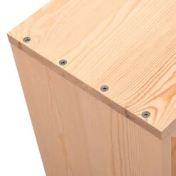 24 Bottle Solid Wood Tabletop Wine Bottle Rack,Burlywood - Burlywood -Elegance Barware c3ac93cc 6db3 453f 84c8 3432fde928ac