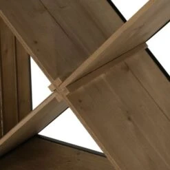 Fritsche Modern Industrial 15 Bottle Floor Wine Rack By Christopher Knight Home - Black + Natural -Elegance Barware c58adb83 071d 4f0d 8e98 a11706c2d7e1