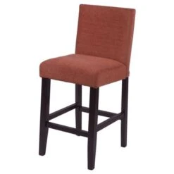 MONSOON Aprilia Upholstered Transitional Counter Chairs (Set Of 2) - Eggplant -Elegance Barware c798a04c 3e07 4abd ad8f 36c5ceb32692
