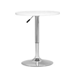 Maya Adjustable Height Round Bar Table - Black -Elegance Barware c9973e18 48f6 47fb a8fc d390b91cdd70