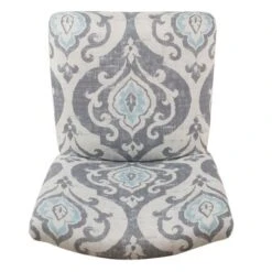 Homepop 24" Classic Parsons Counter Stool - Suri Blue Slate - Blue -Elegance Barware cabf0e15 5595 452e b3bb 8532e8996010