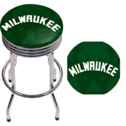 NBA Chrome Ribbed Bar Stool - Fade - Utah Jazz -Elegance Barware cbf2bf61 27b5 4ccf b393 51f687e13b36