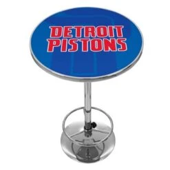 NBA Chrome Pub Table - Fade - 31"H - Milwaukee Bucks -Elegance Barware d3a2810c 2928 4022 aec2 a582203df59b