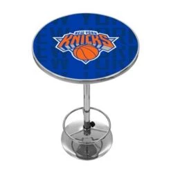 NBA Chrome Pub Table - City - Houston Rockets -Elegance Barware d3f82290 eaf9 4ac2 a1cc 8e5540864ef7