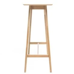 Carson Carrington Viborg Walnut Finish Wood Bar Table - 47.24" L X 17.72" W X 42.01" H - Walnut -Elegance Barware d82cc7d5 fae3 4e23 bc56 f83e5f807c5f