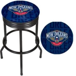 NBA Black Ribbed Bar Stool - City - Pheonix Suns -Elegance Barware d8baebb9 37bf 4bf1 a438 8db402fda2d6